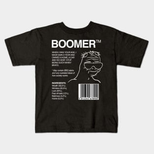 Boomer Package - Boomer Meme (Baby Boomers) - Gen Z Gen Y Kids T-Shirt